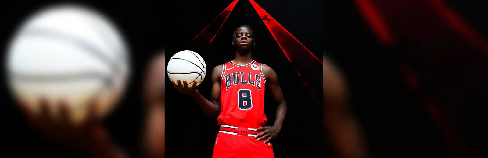 Caleb Wilson in a Chicago Bulls uniform